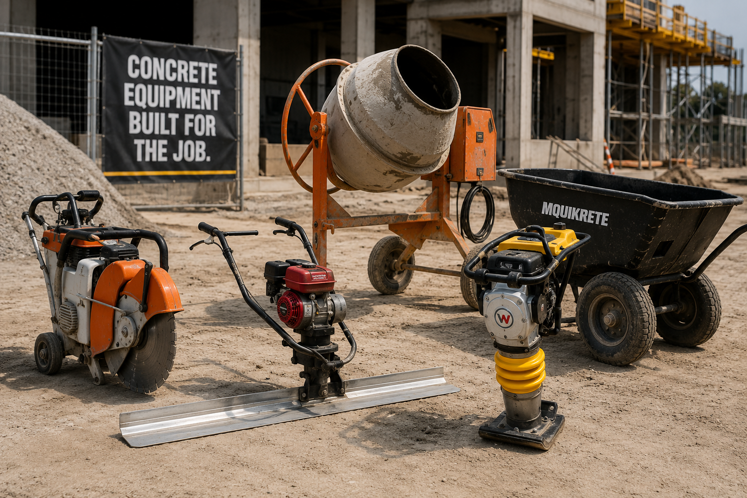Mixers rental equipment image